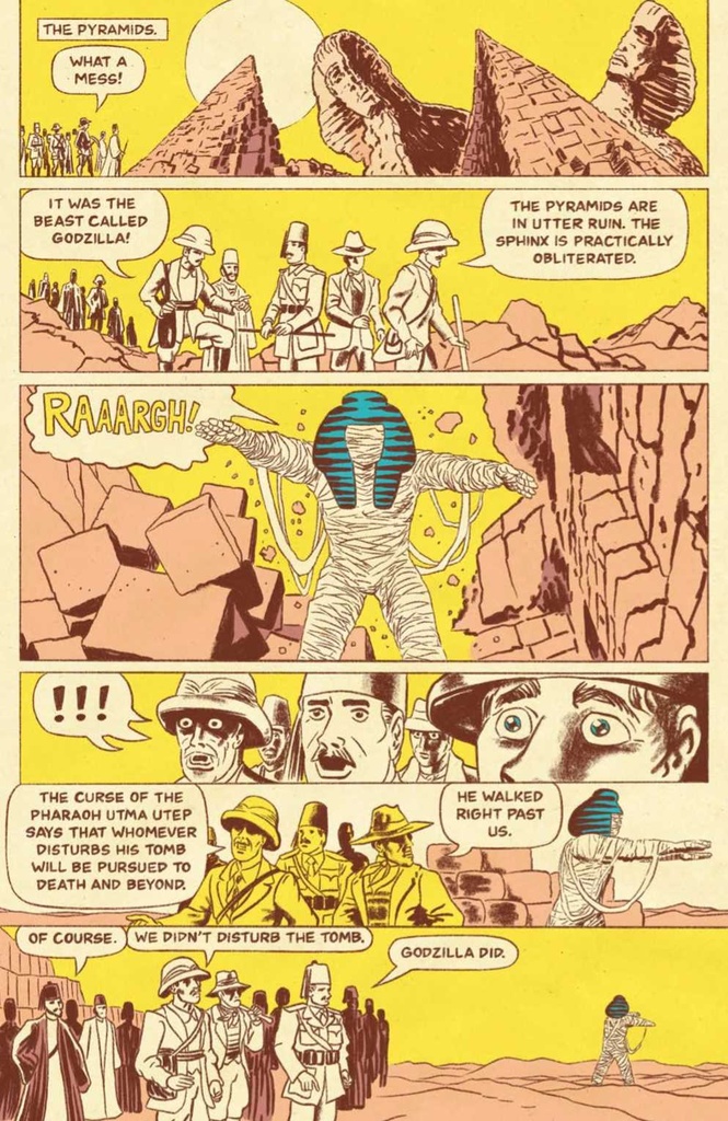 GODZILLA MONSTERPIECE THEATRE #3 CVR A SCIOLI