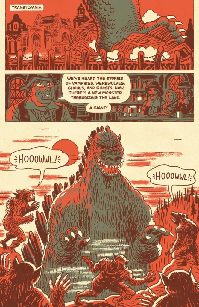 GODZILLA MONSTERPIECE THEATRE #3 CVR B SCIOLI