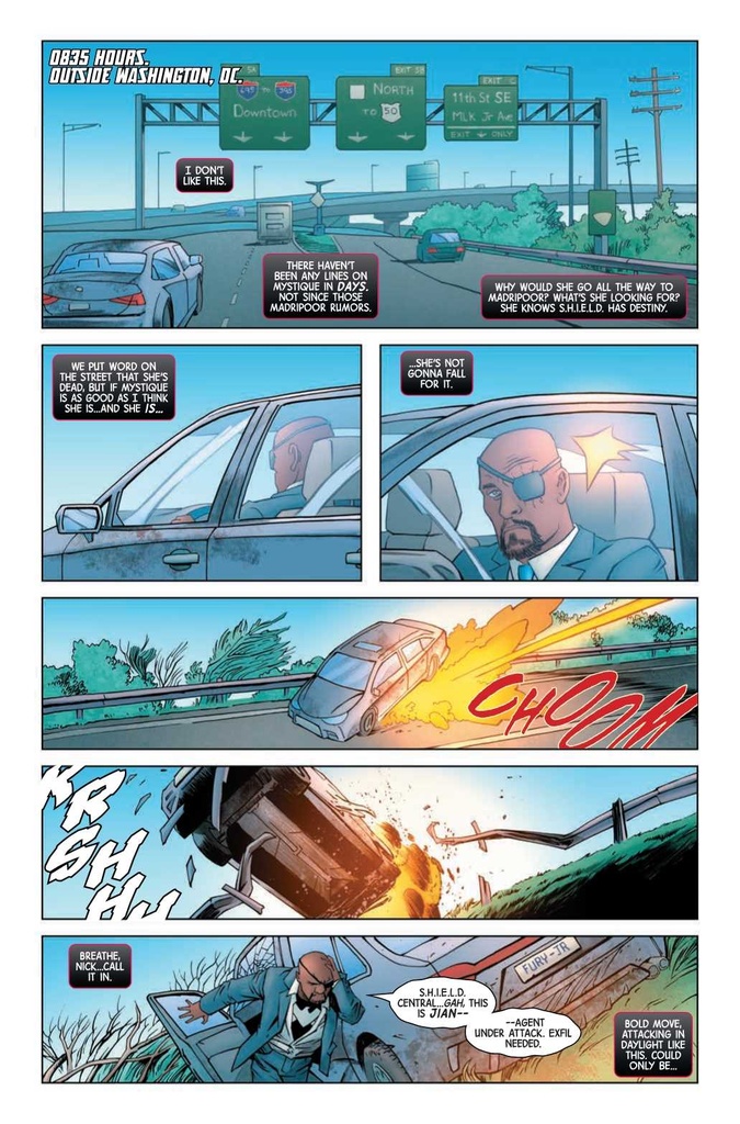 MYSTIQUE #4 (OF 5) MARCUS TO VAR