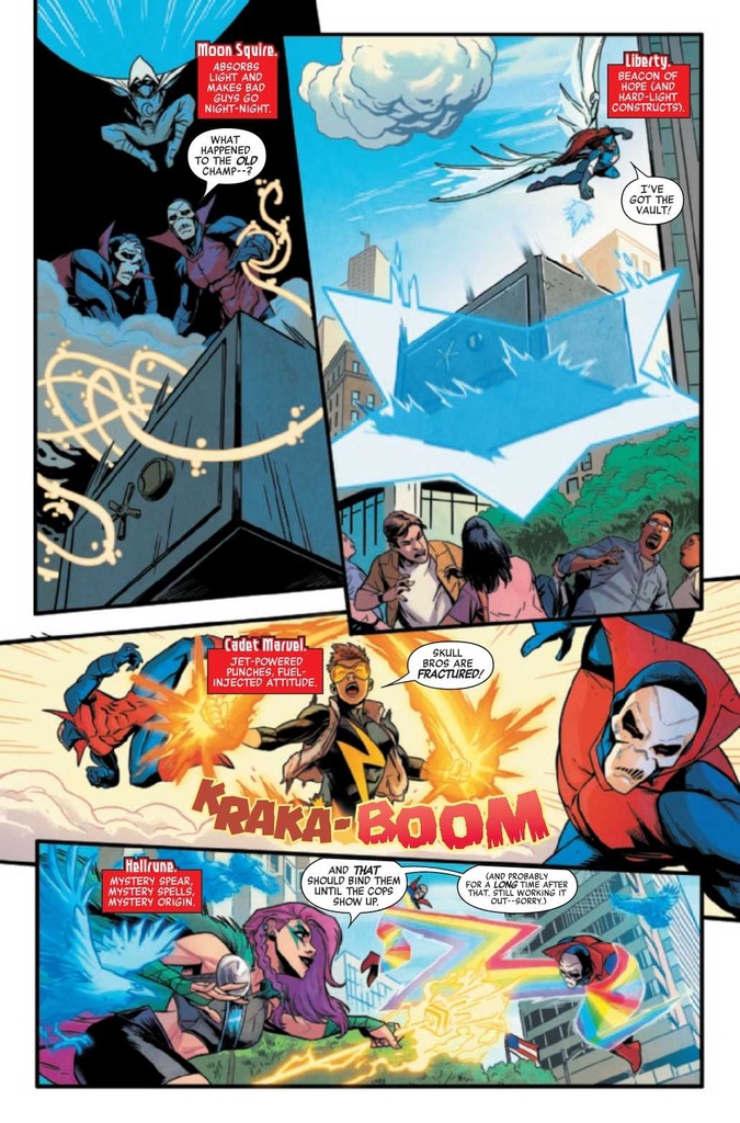 NEW CHAMPIONS #1 TBD ARTIST CHARACTER VAR