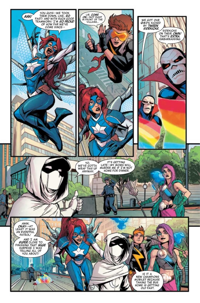 NEW CHAMPIONS #1 TBD ARTIST CHARACTER VAR