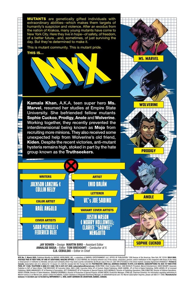 NYX #7