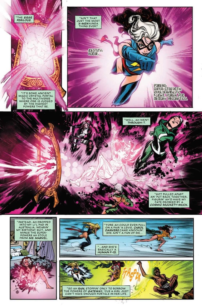 ROGUE THE SAVAGE LAND #1 (OF 5) DIKE RUAN FOIL VAR (Net)