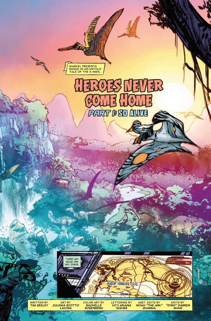 ROGUE THE SAVAGE LAND #1 (OF 5) DIKE RUAN FOIL VAR (Net)