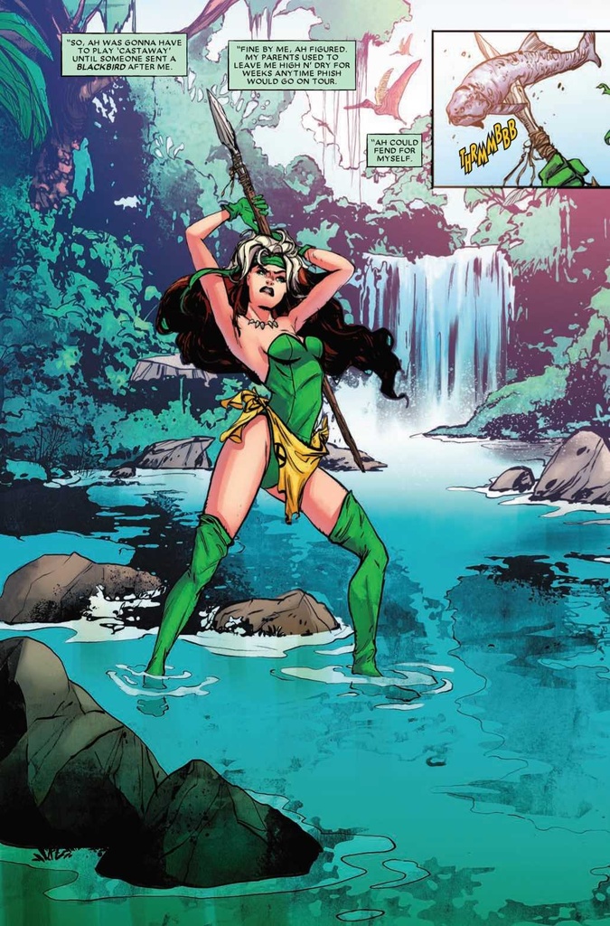 ROGUE THE SAVAGE LAND #1 (OF 5) J SCOTT CAMPBELL ROGUE VAR