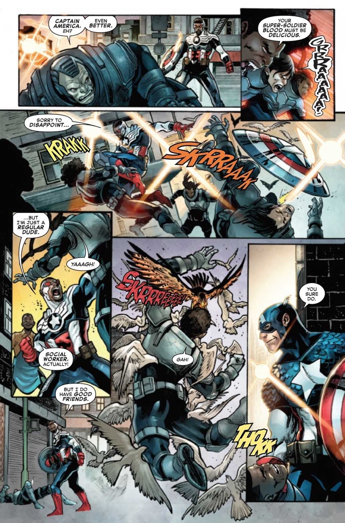 SAM WILSON CAPTAIN AMERICA #1 (OF 5) MISTER GARCIN VAR