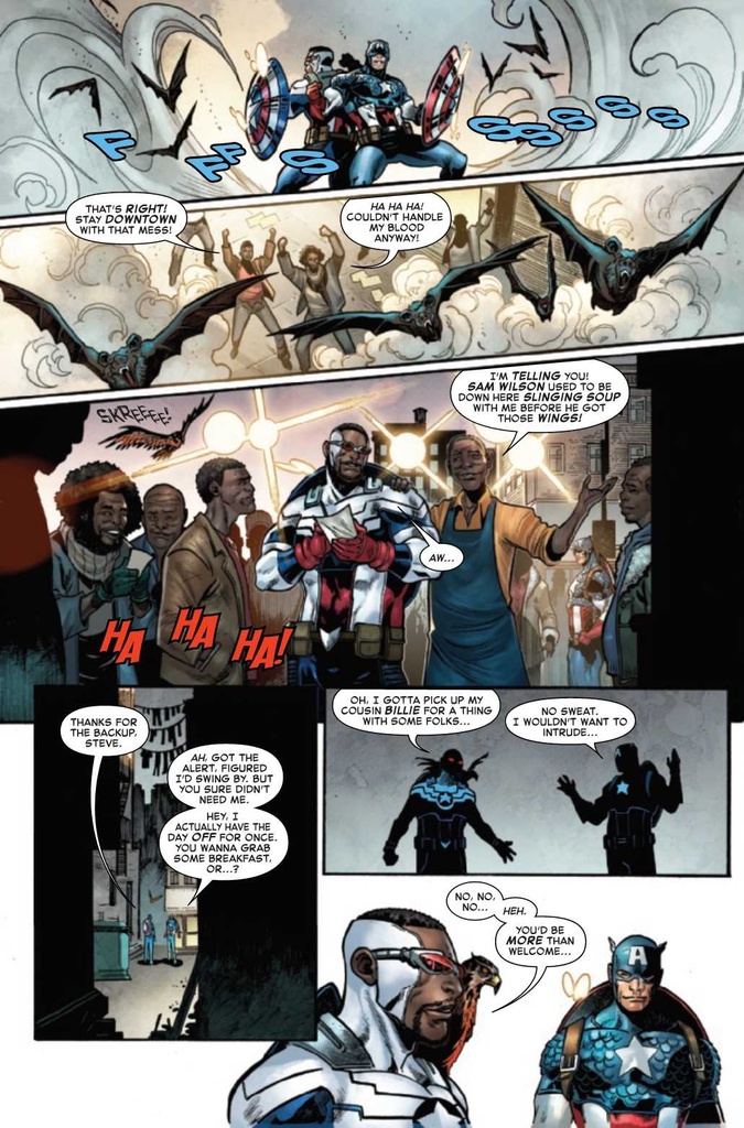 SAM WILSON CAPTAIN AMERICA #1 (OF 5) MISTER GARCIN VAR