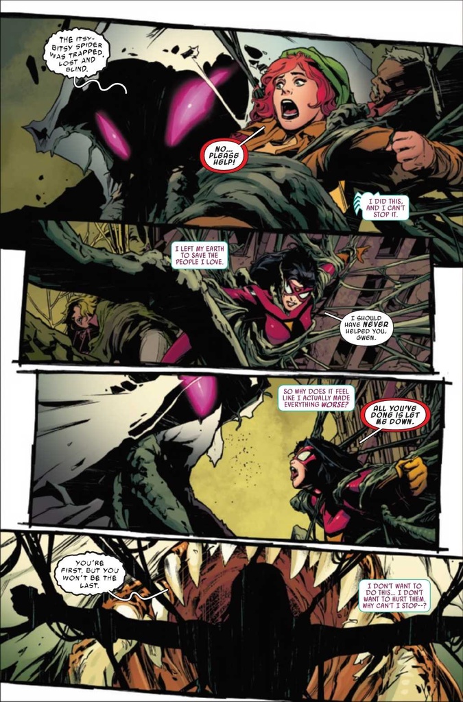 SPIDER-GWEN THE GHOST-SPIDER #9 TBD ARTIST MADAME WEB VAR