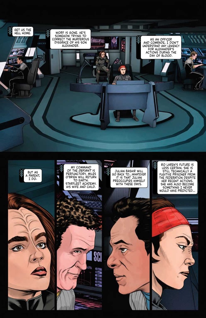 STAR TREK DEFIANT #22 CVR A UNZUETA