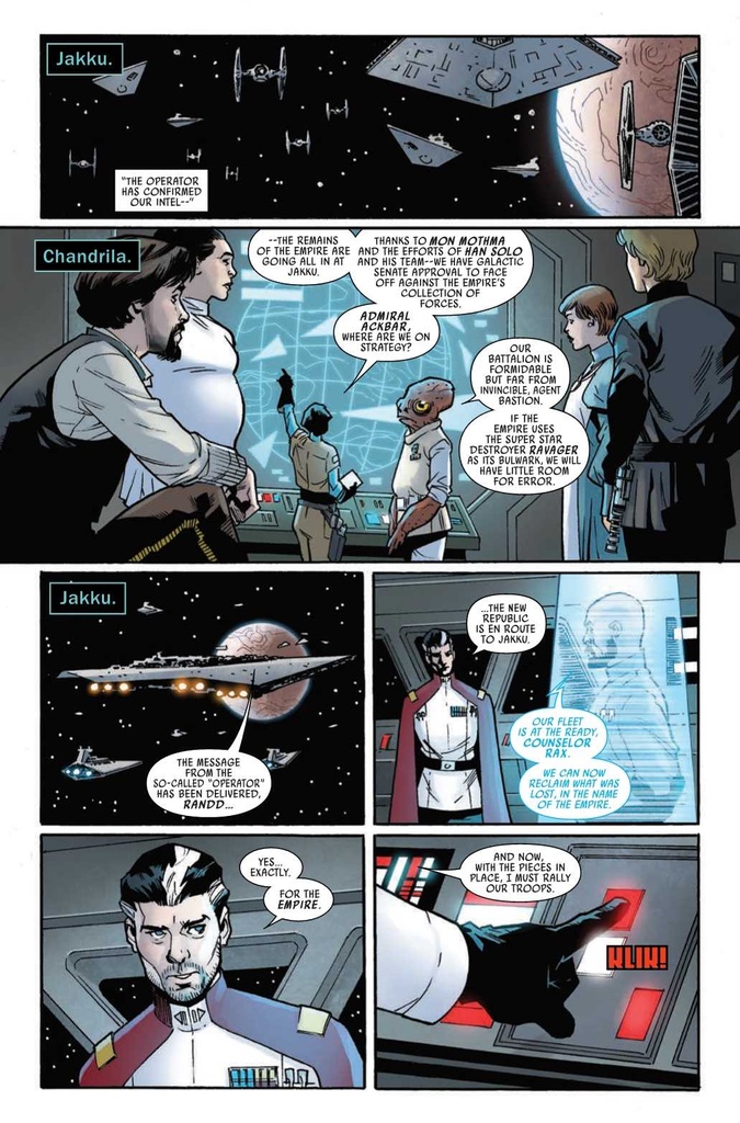 STAR WARS BATTLE OF JAKKU LAST STAND #3 (OF 4) ROSANAS VAR