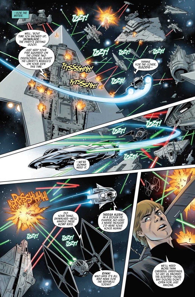 STAR WARS BATTLE OF JAKKU LAST STAND #4 (OF 4) EARLS VAR