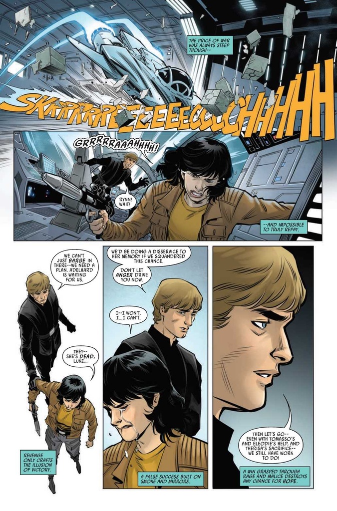 STAR WARS BATTLE OF JAKKU LAST STAND #4 (OF 4) EARLS VAR