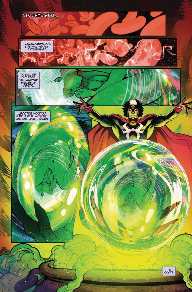 STORM #4 JESSICA FONG MARVEL COMICS PRESENTS VAR