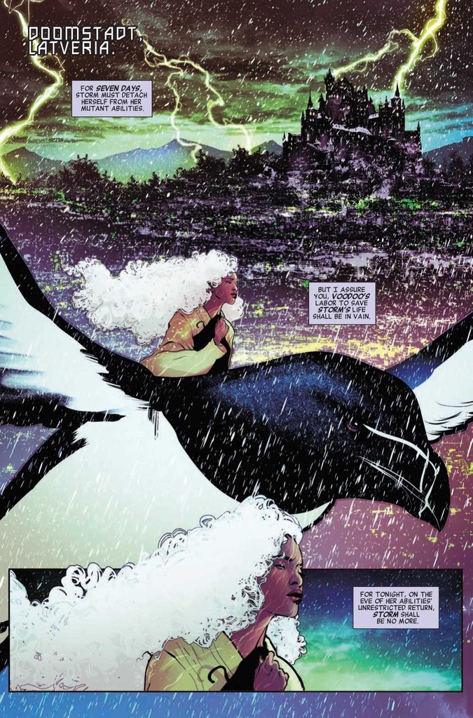 STORM #4 JESSICA FONG MARVEL COMICS PRESENTS VAR