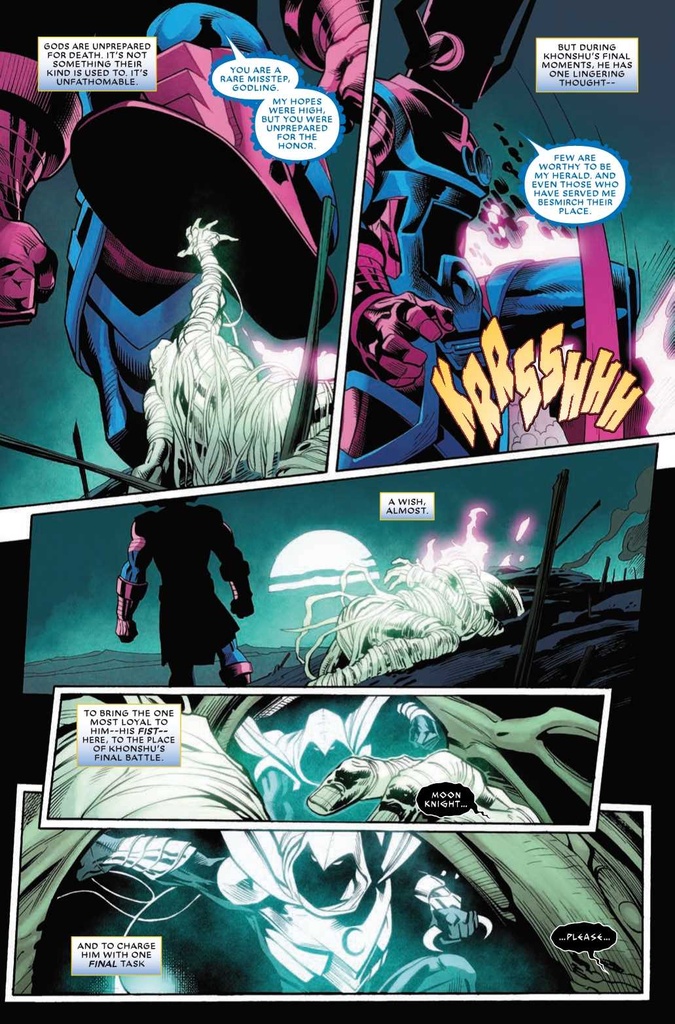 WHAT IF GALACTUS TRANSFORMED MOON KNIGHT #1 HOMAGE VAR