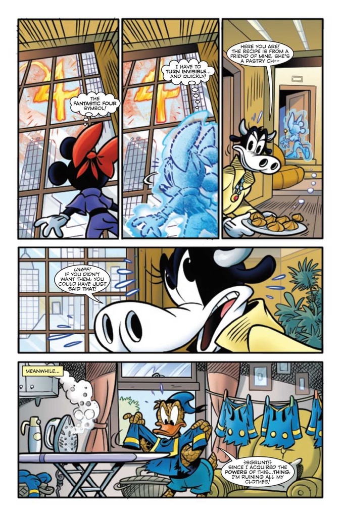 WHAT IF MICKEY & FRIENDS BECAME FANTASTIC FOUR #1 YOUNG VAR