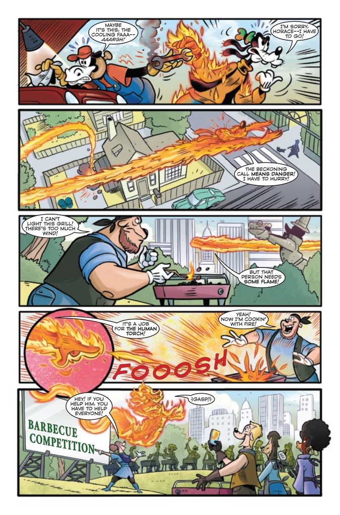 WHAT IF MICKEY & FRIENDS BECAME FANTASTIC FOUR #1 YOUNG VAR