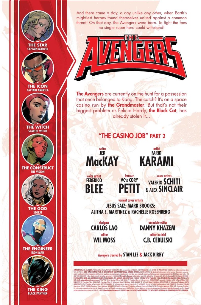 AVENGERS #23 MARK BROOKS ANIMATED-STYLE VAR