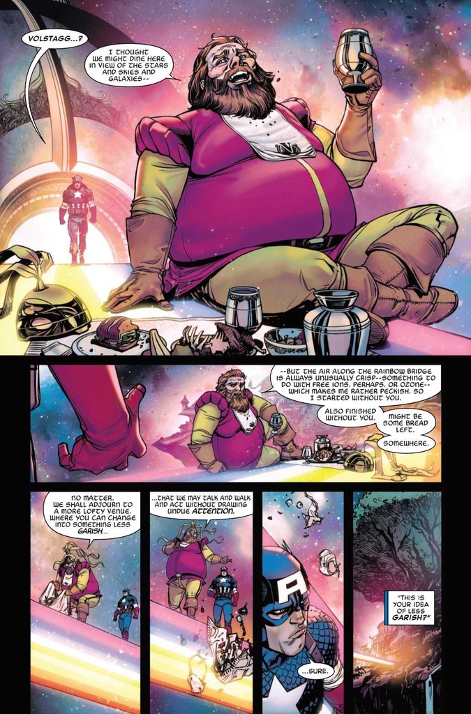 CAPTAIN AMERICA & VOLSTAGG #1 BROOKS ANIMATED-STYLE VAR