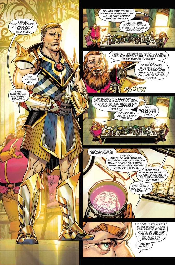 CAPTAIN AMERICA & VOLSTAGG #1 BROOKS ANIMATED-STYLE VAR