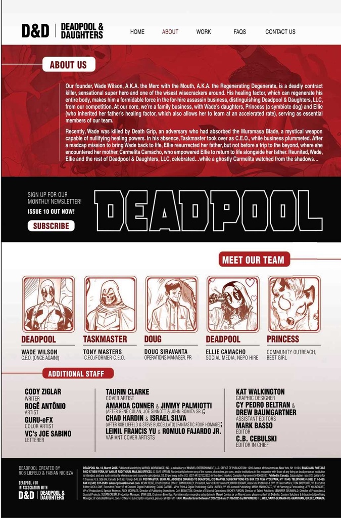 DEADPOOL #10 AMANDA CONNER HOMAGE VAR