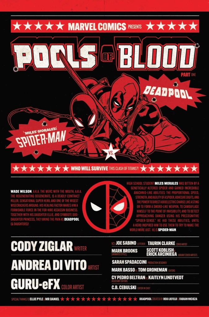 DEADPOOL #11 MARK BROOKS ANIMATED-STYLE VAR