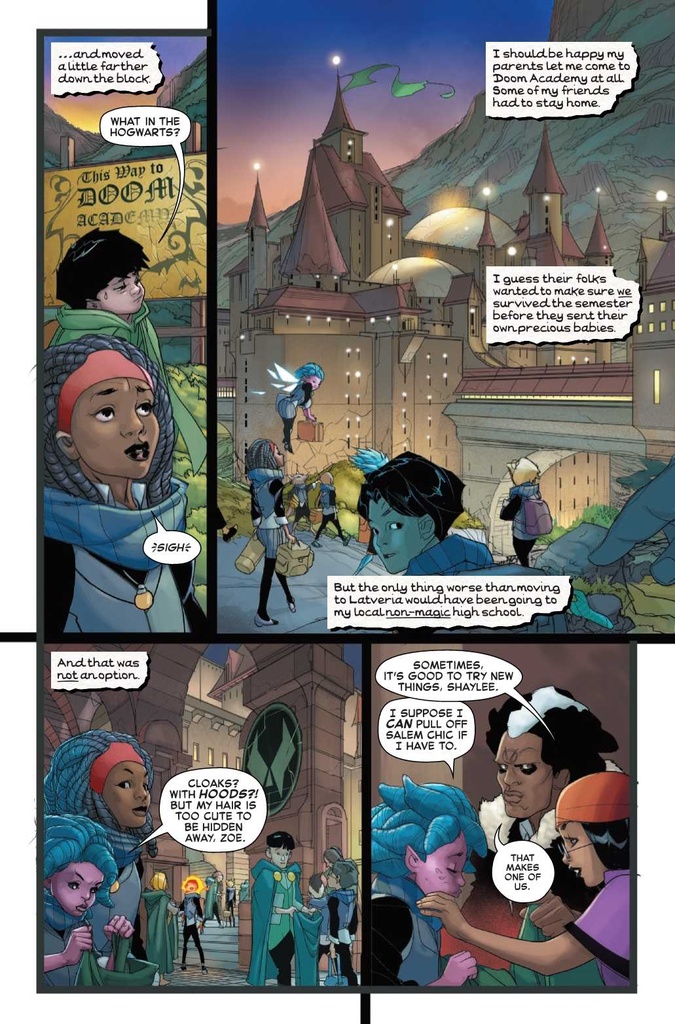 DOOM ACADEMY #1 (OF 5) RON LIM VAR