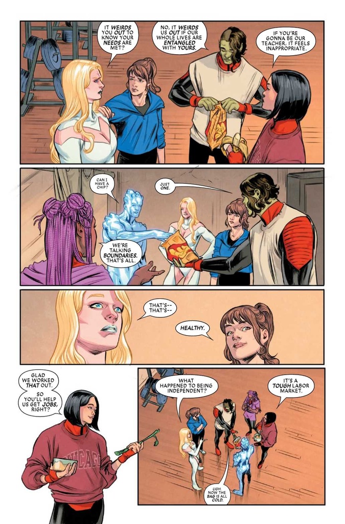 EXCEPTIONAL X-MEN #6 MARK BROOKS ANIMATED-STYLE VAR