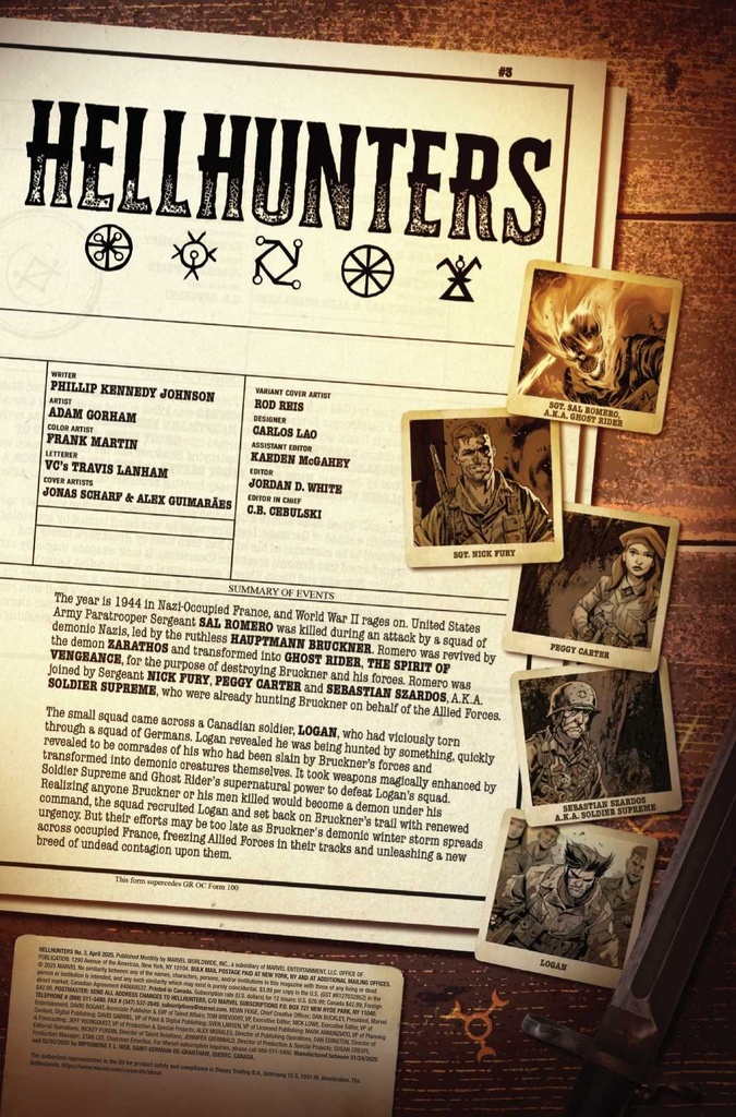 HELLHUNTERS #3 (OF 5)