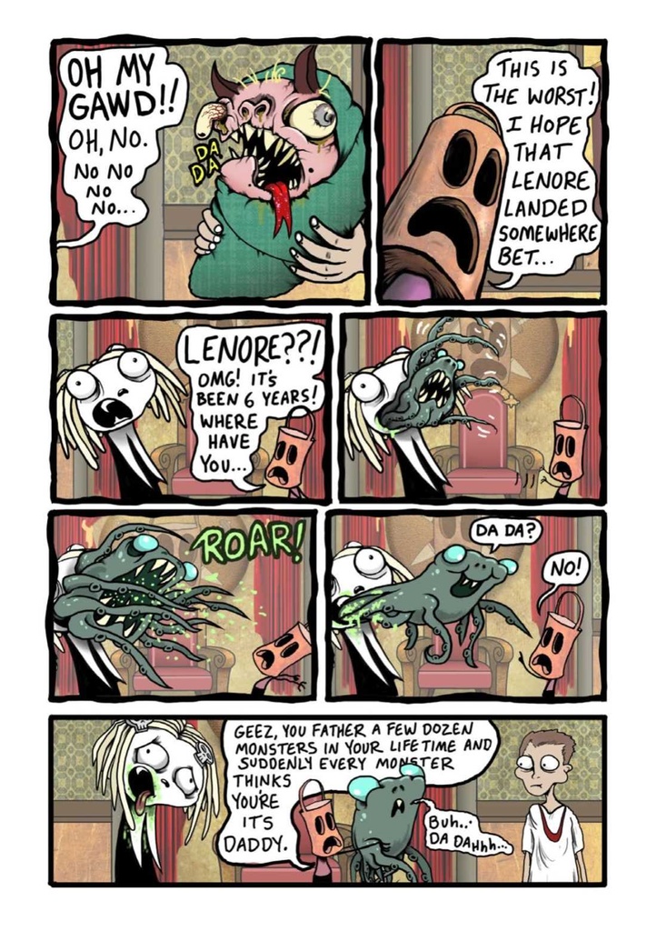 LENORE THE TIME WAR #1 CVR A DIRGE (MR)