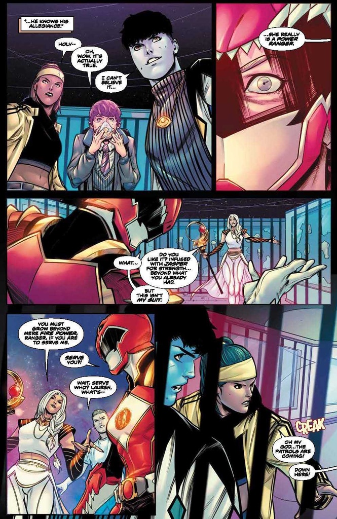 POWER RANGERS PRIME #4 CVR B TAYLOR (C: 1-0-0)