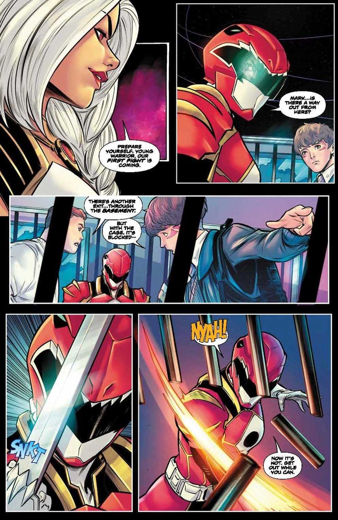 POWER RANGERS PRIME #4 CVR B TAYLOR (C: 1-0-0)