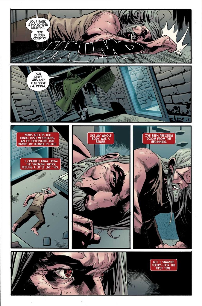 RED HULK #1 JOHN ROMITA JR VAR