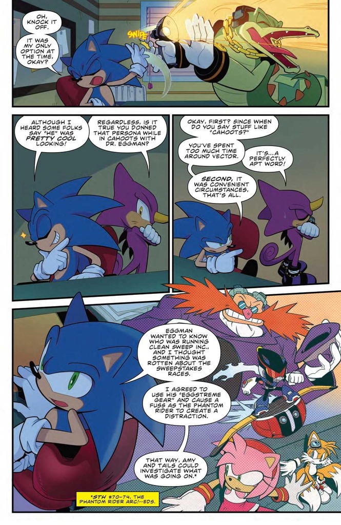 SONIC THE HEDGEHOG #76 CVR A ROTHLISBERGER