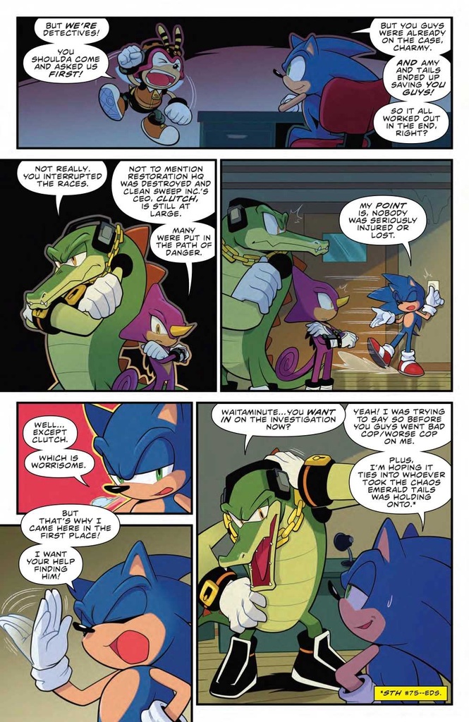 SONIC THE HEDGEHOG #76 CVR A ROTHLISBERGER