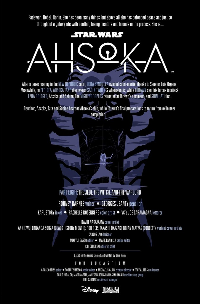 STAR WARS AHSOKA #8