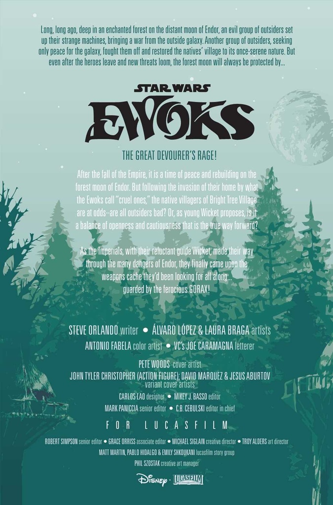 STAR WARS EWOKS #4 (OF 4) JTC ACTION FIGURE VAR