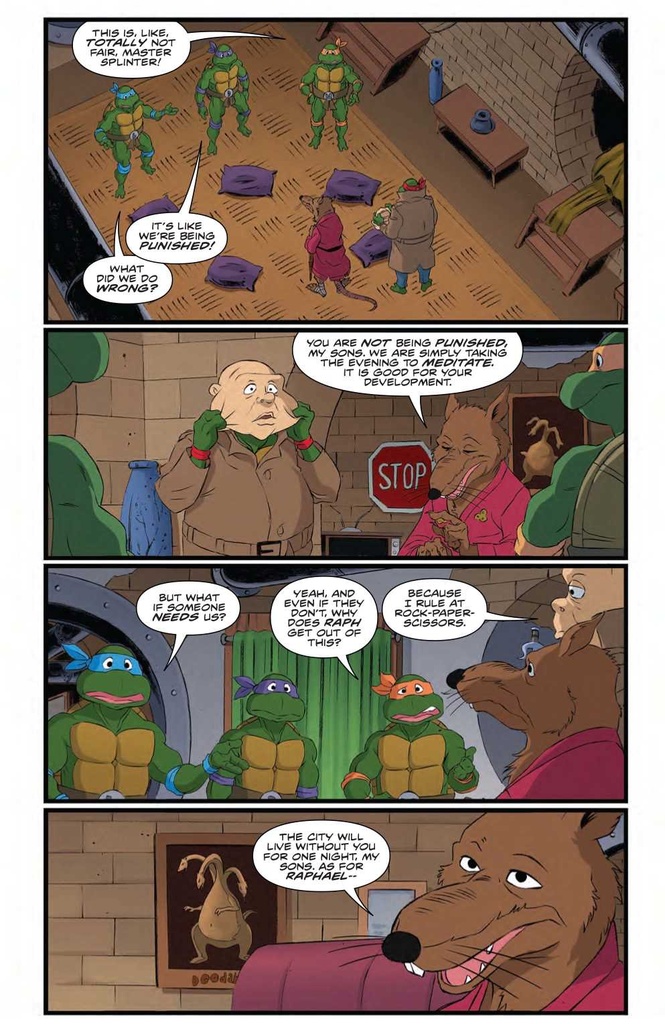 TMNT SATURDAY MORNING ADV #21 CVR B PEARCE