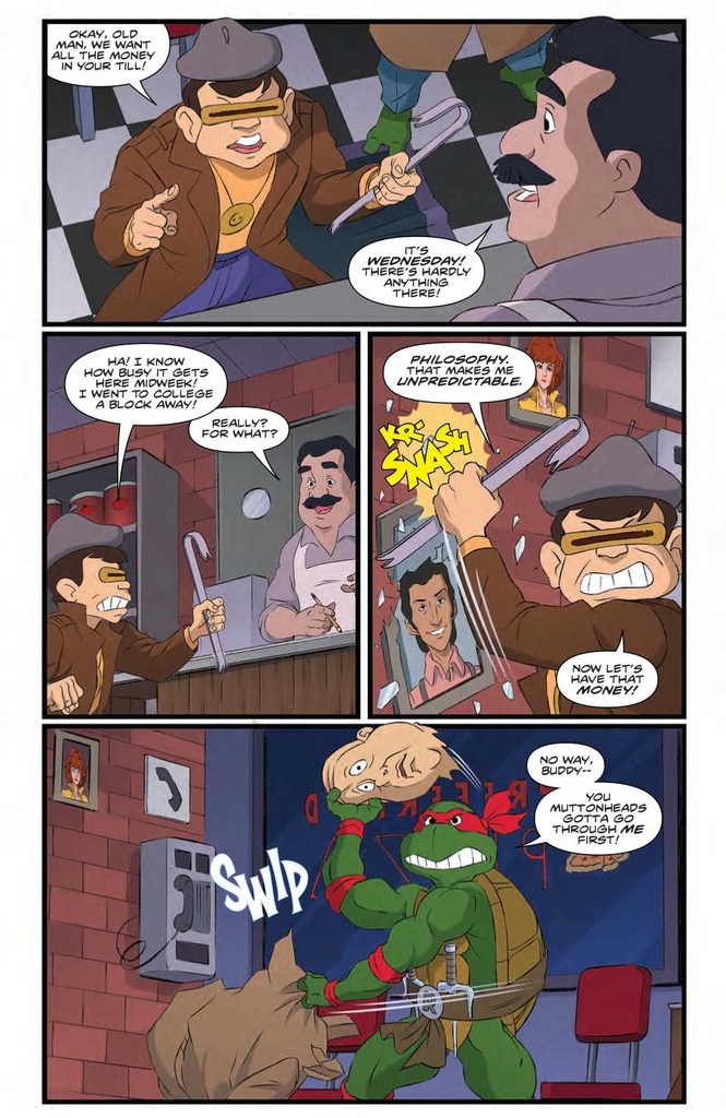 TMNT SATURDAY MORNING ADV #21 CVR B PEARCE