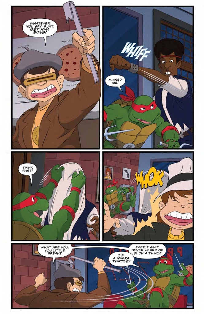 TMNT SATURDAY MORNING ADV #21 CVR B PEARCE