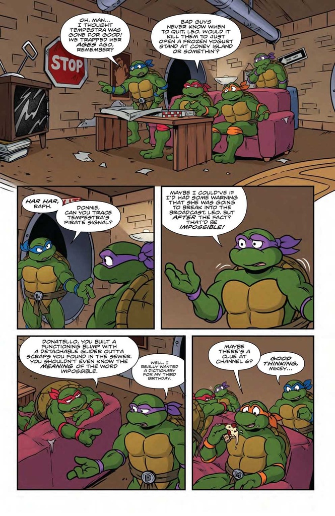 TMNT SATURDAY MORNING ADV #22 CVR A MYER
