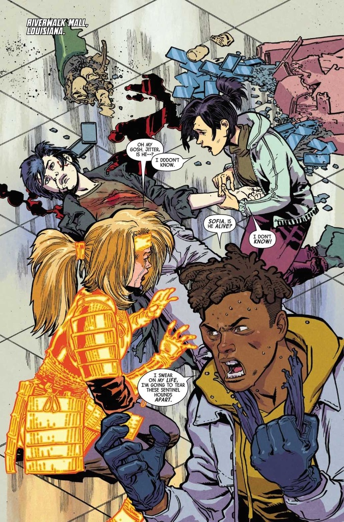 UNCANNY X-MEN #10 LUCIANO VECCHIO RANSOM VAR