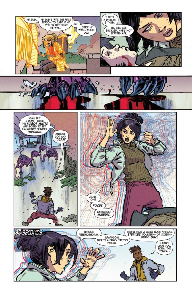 UNCANNY X-MEN #10 LUCIANO VECCHIO RANSOM VAR