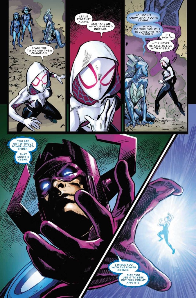 WHAT IF GALACTUS TRANSFORMED SPIDER-GWEN #1