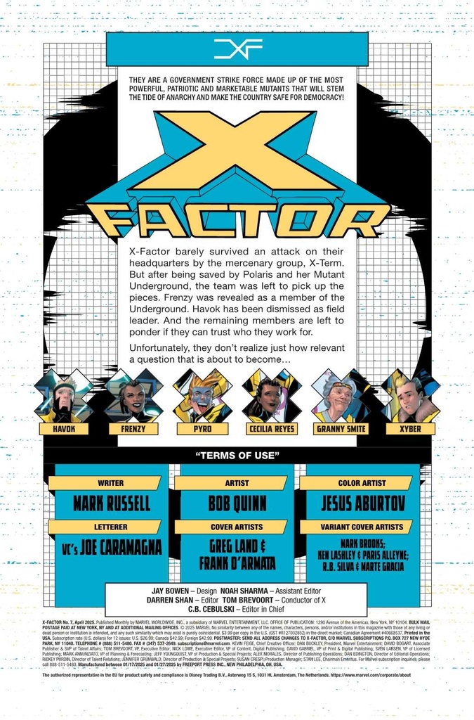 X-FACTOR #7 KEN LASHLEY BLACK HISTORY MONTH VAR