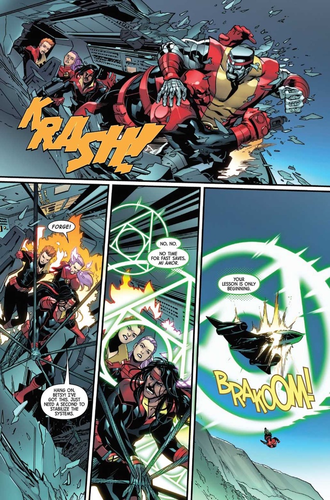 X-FORCE #8 MARK BROOKS ANIMATED-STYLE VAR