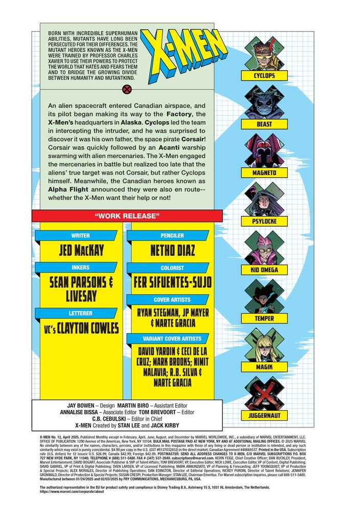 X-MEN #12