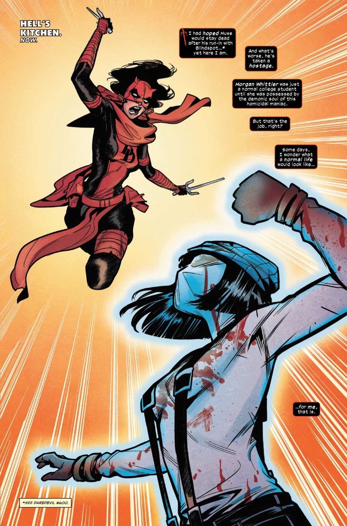 DAREDEVIL UNLEASH HELL RED BAND #3 (OF 5) (POLYBAG)