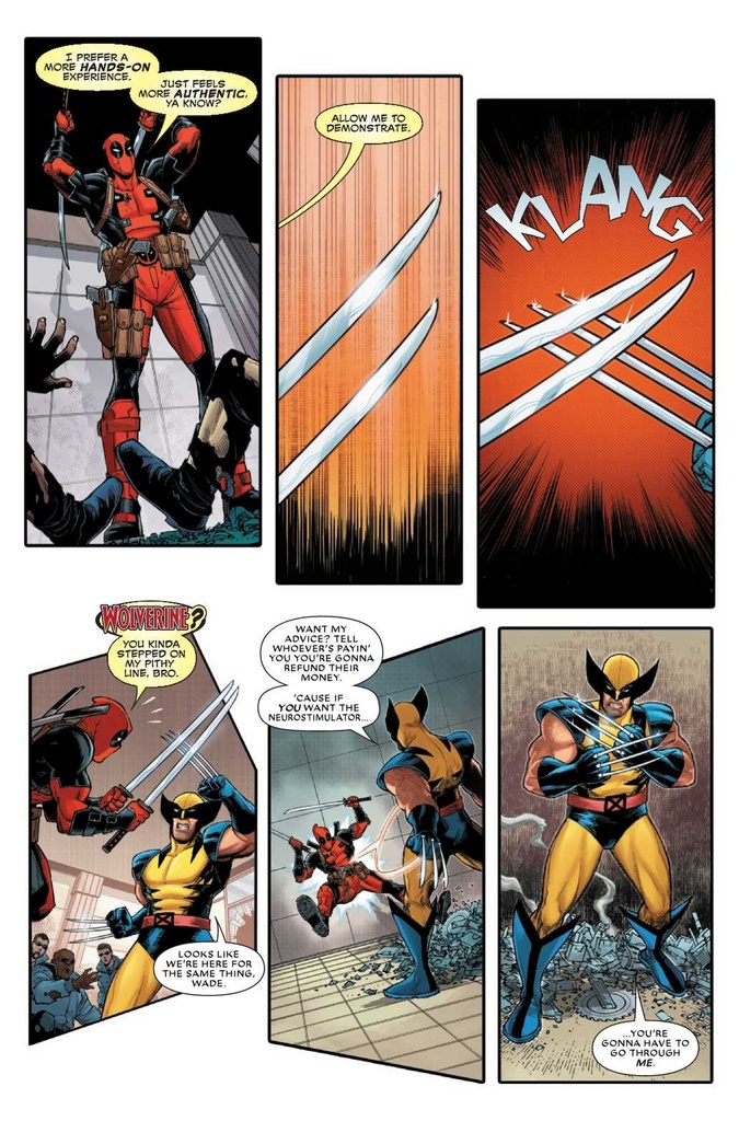 DEADPOOL VS WOLVERINE SLASH EM UP #1