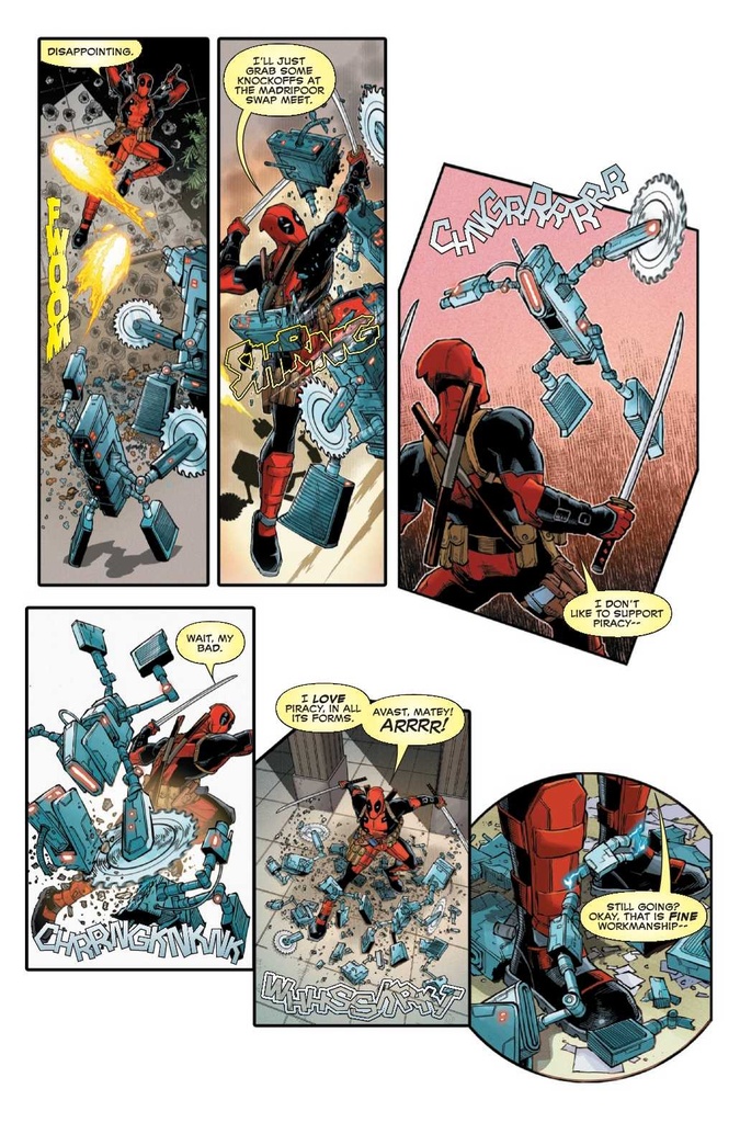 DEADPOOL VS WOLVERINE SLASH EM UP #1 MARK BAGLEY VAR